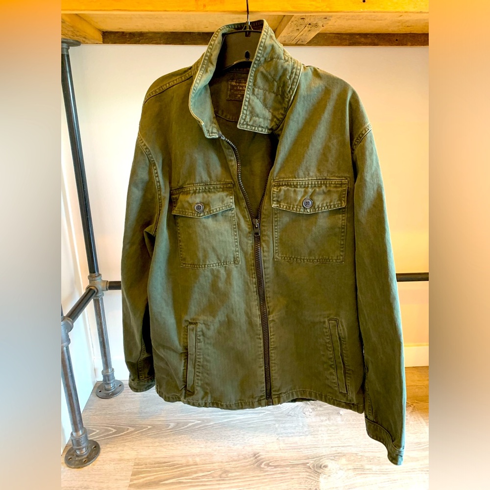 Vintage Abercrombie & Fitch Zip up Jacket Men’s XXL